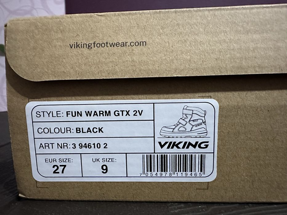 Зимові черевики viking 27