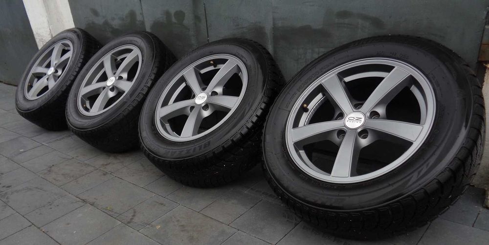Felgi OZ 16 cali 5x114,3 Toyota Lexus Hyundai Kia Nissan, opony zimowe
