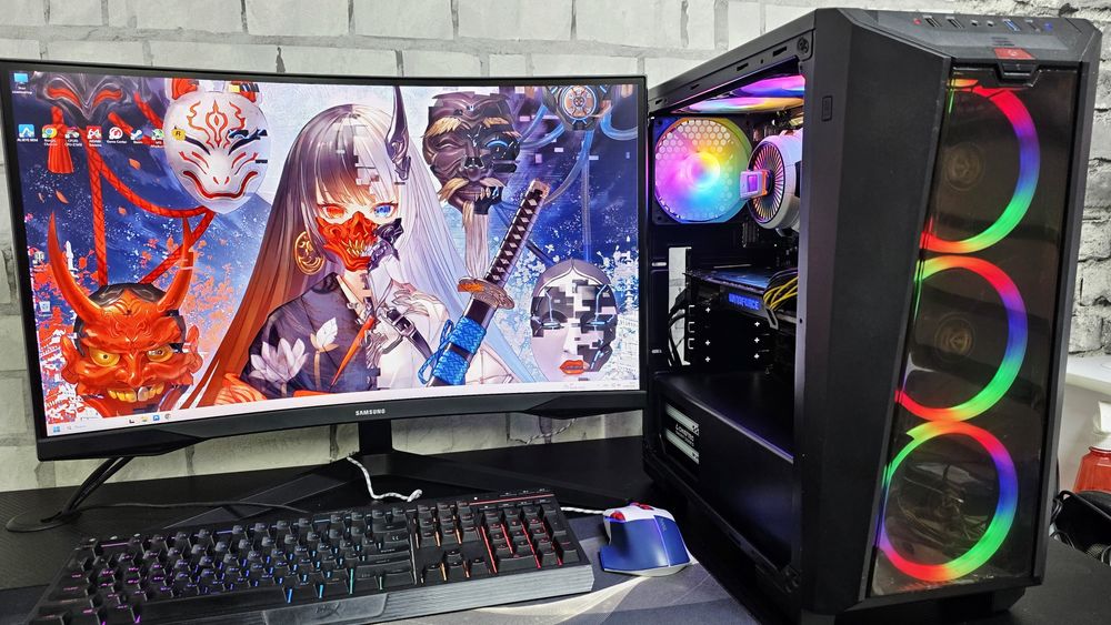 Ryzen7 Мощный Пк Gtx1070 Cs2 GtaV Dota2 WoT Rust PubG