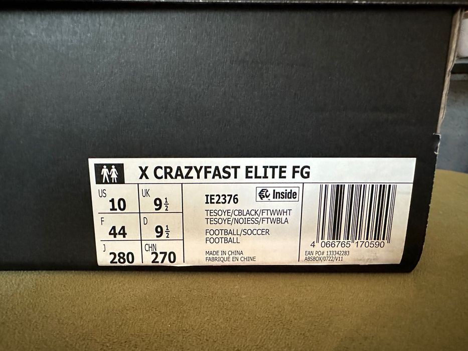 Korki adidas X Crazyfast Elite LL FG - Żółty PROFESJONALNE