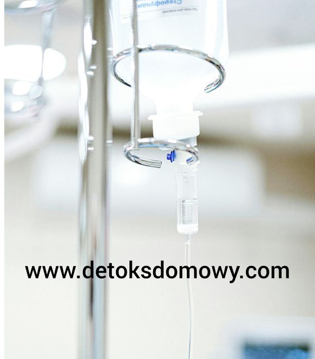 Odtrucie alkoholowe, kroplówki, leczenie kaca