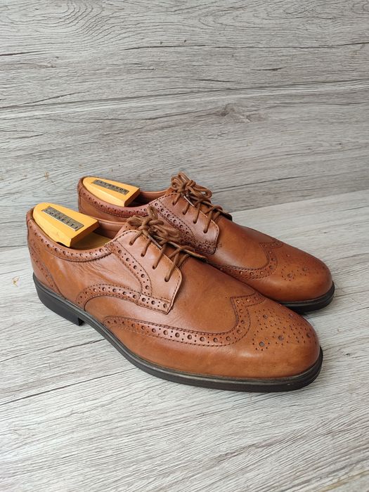 Clarks 43р туфли мужские ботинки кожаные Индия