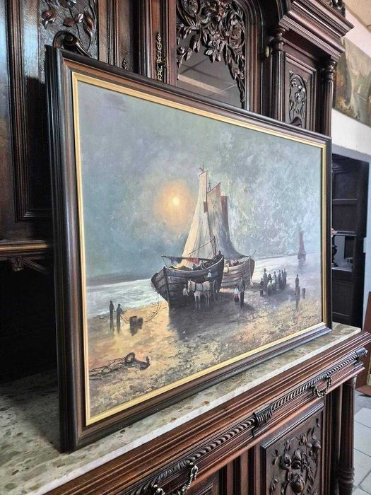 картина  морський пейсаж олійна 8047