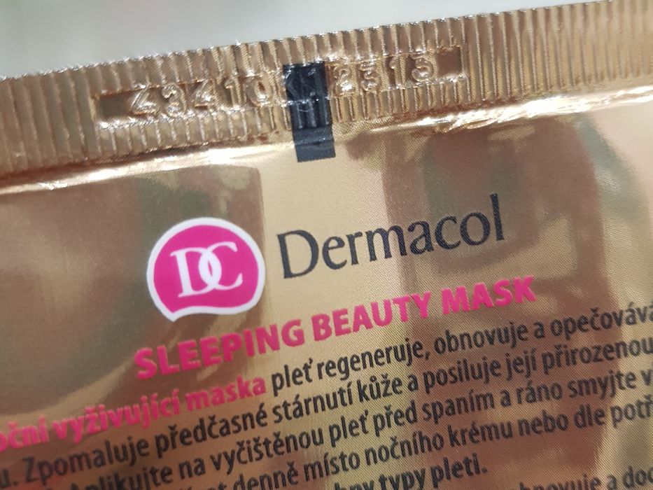 Поживна нічна маска для обличчя Dermacol Sleeping Beauty Mask