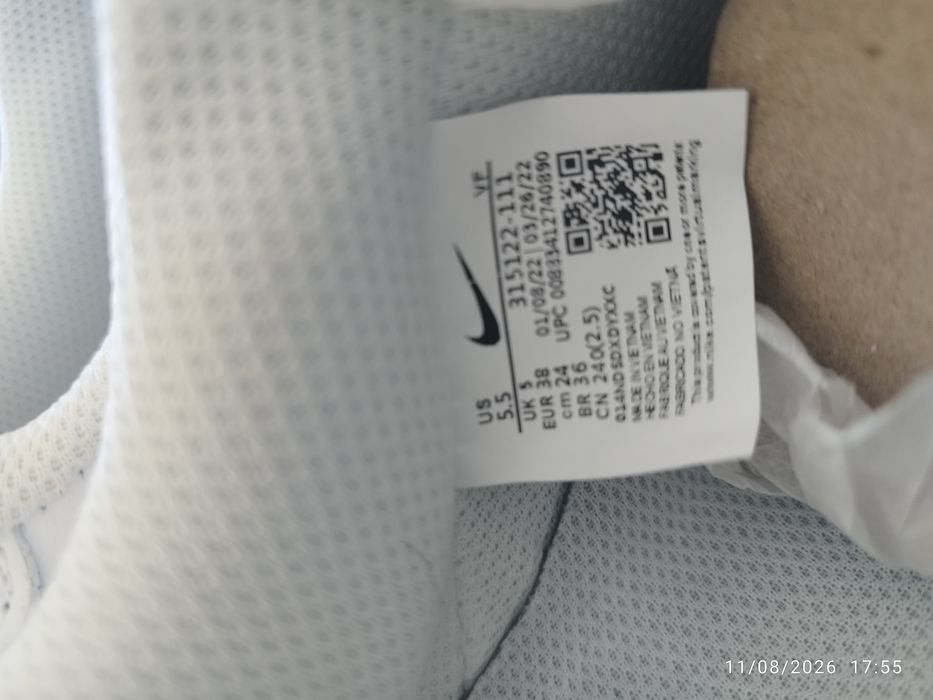 Tênis Nike Air Force 1  N 38
