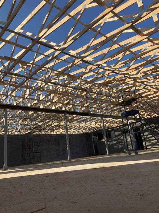 Wiązary dachowe CE -gotowa więźba dachowa w technologii MITEK -c24