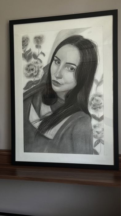 Портрет олівцем / портрет по фото / портрет на замовлення / подарунок