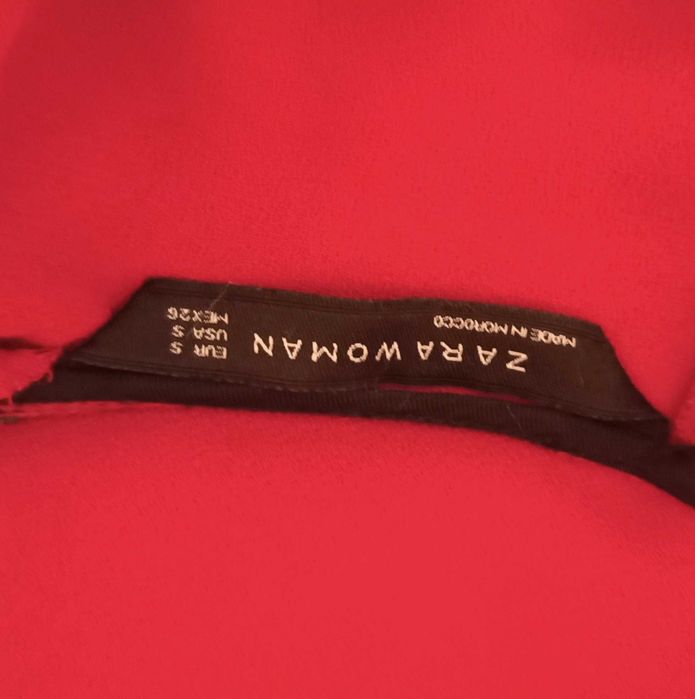 Zwiewny kombinezon z szerokimi nogawkami Zara Woman