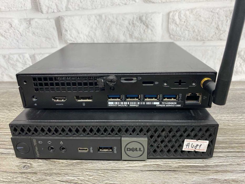 міні ПК Dell OPTIPLEX 5050 i7-6700T 8GB/ 7050 i5-7500T 8GB системник