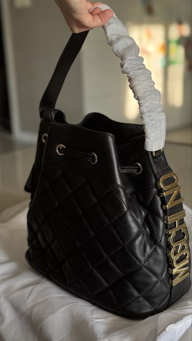 Сумка Moschino шкіряна