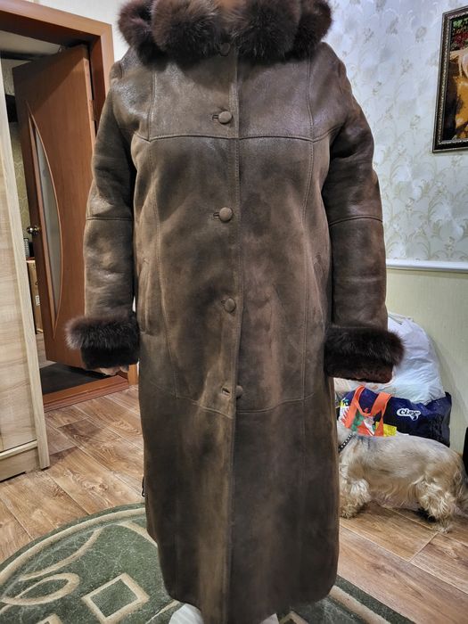 Дублёнка женская натуральная кожа