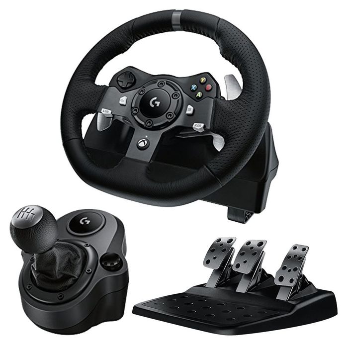 Logitech G920 volante e pedais XBOX playseat cockpit gaming