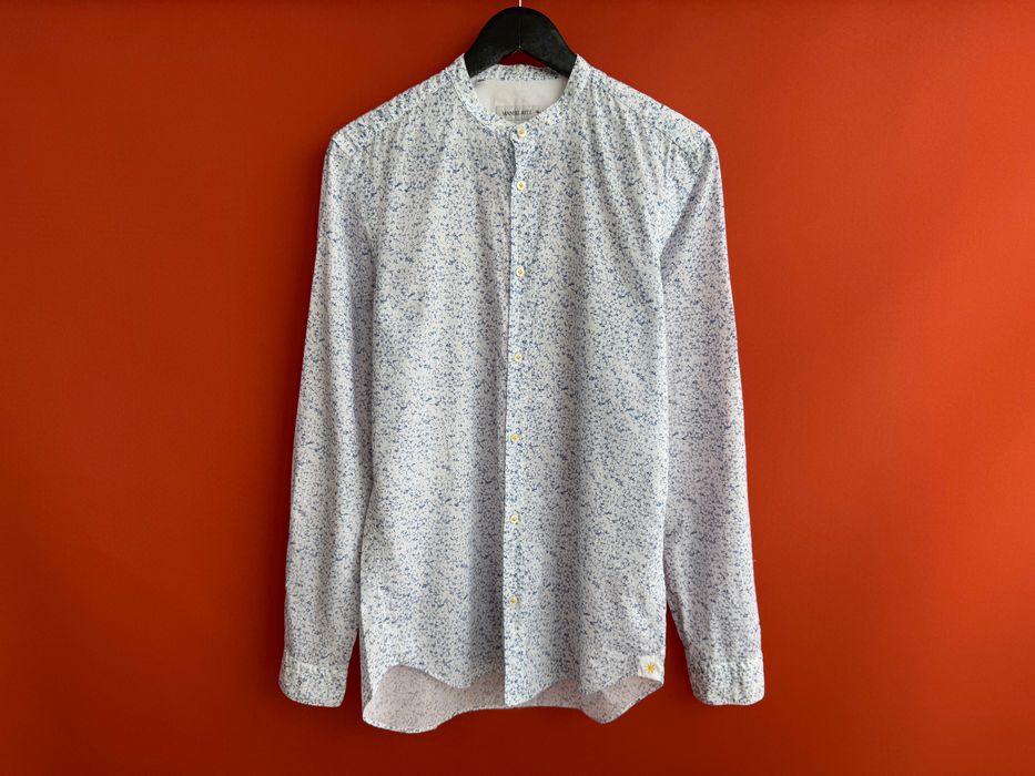 MANUEL RITZ PAOLONI чоловіча рубашка сорочка стойка розмір M