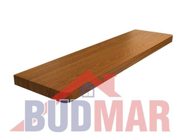 Parapet wewnętrzny PCV orzech