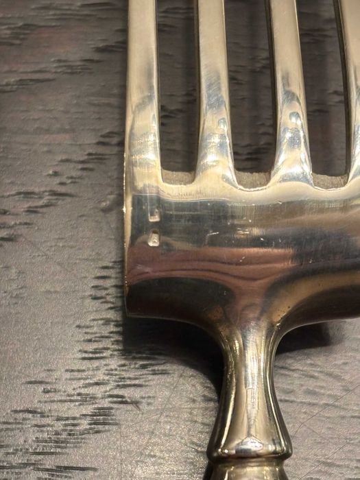 Faqueiro em Prata maciça, modelo Caninhas