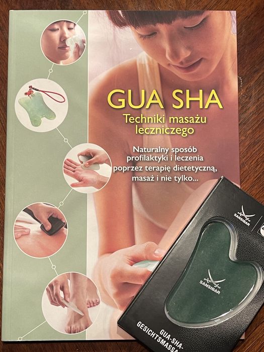 GuaSha Techniki masażu - Wu Zhongchao - GuaSha kamień lub roler GRATIS