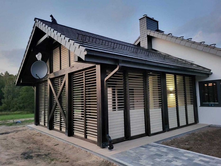 Tarasy / Zadaszenia / Elewacje drewniane