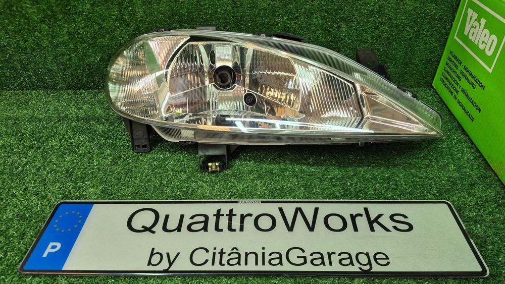 Otica Farol Frente Esquerdo Renault Megane I Phase 2 1999 a 2002 Ref. 087470 VALEO - NOVO