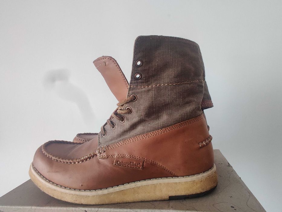 Cat caterpillar 40 26cm męskie buty jak nowe skórzane workery okazja