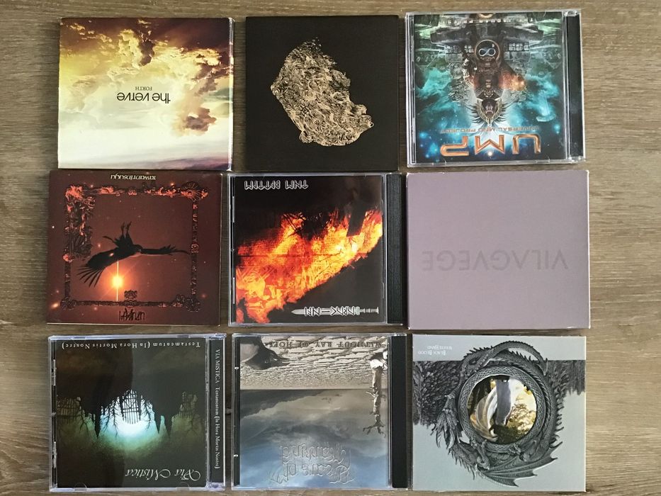 CDs novos metal e pop T