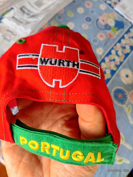 boné wurth da seleção de Portugal ATENÇÃO LER O ANÚNCIO