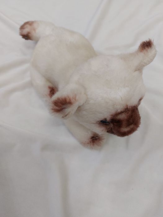 Игрушка, кошка белого цвета