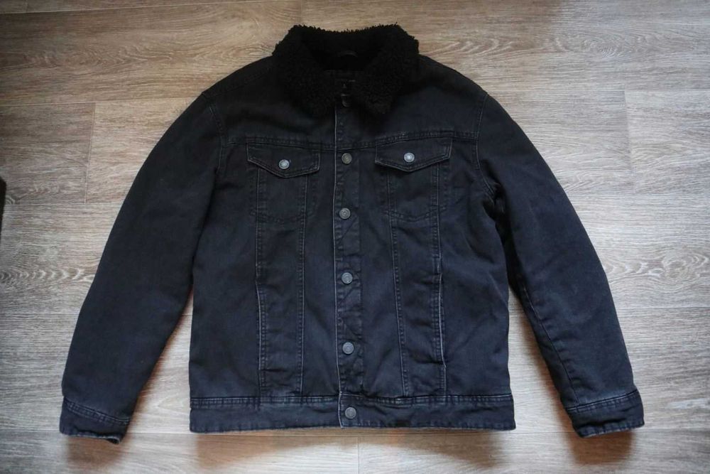 Чоловіча джинсова куртка, піджак, розмір L