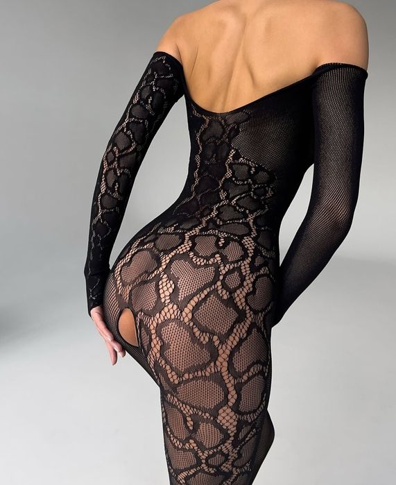 Эротическое белье платье сетка бодистокинг боди колготы трусы чулки