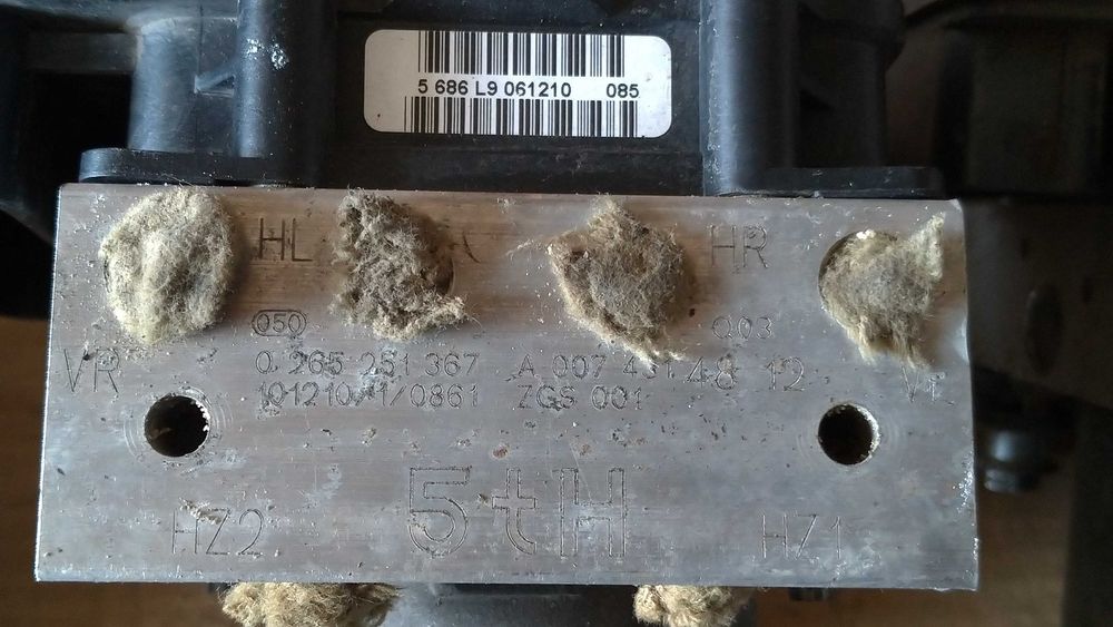 Modulo, bomba ABS VW Crafter 2.5TDI, Mercedes Sprinter W906.