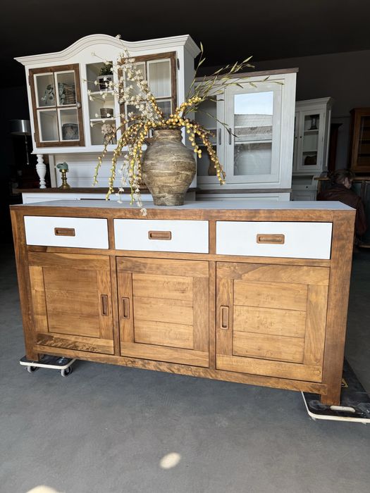 WYPRZEDAZ!!! komoda drewniana cottage boho rustykalna 160