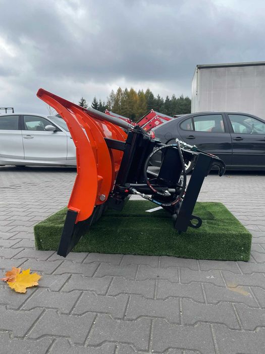 Pług do śniegu spych  agrosped tuz euro z amortyzacją hyd. skręt promocja transport
