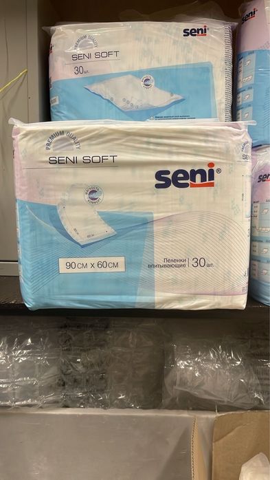 Пелюшки Seni Soft Premium quality на 4 каплі поглиння