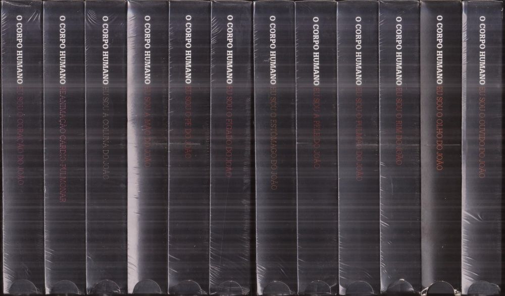 O Corpo Humano – 15 Volumes + 12 VHS