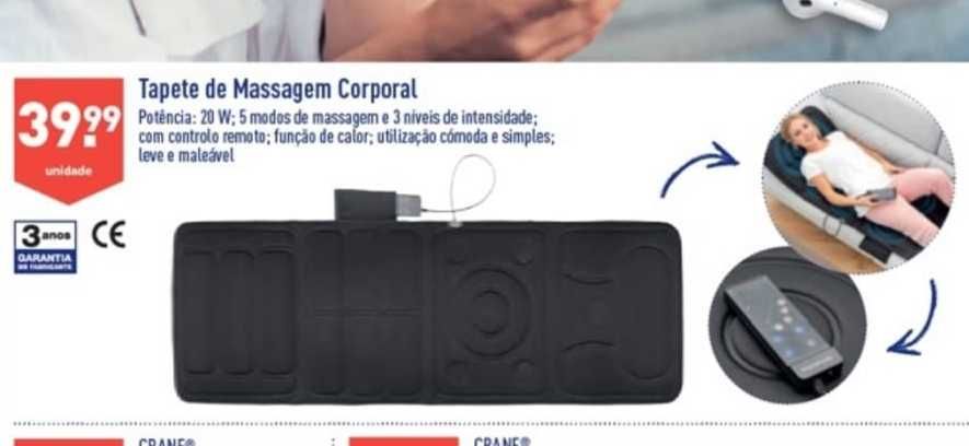 Tapete massajador corporal