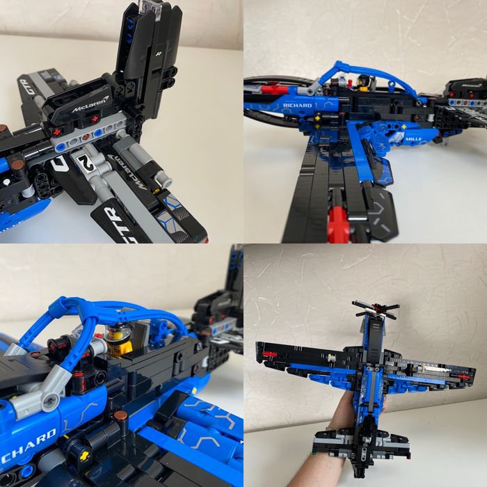 Lego Technic винищувач P-51D Mustang, лего літак, оригінал, кастом,