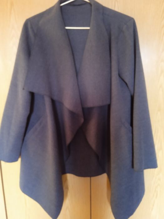 Пиджак кардиган серый Р 48.Италия