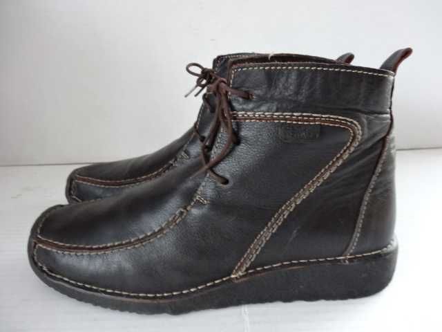 Buty CAMEL ACTIVE SOHO roz 39,5 SKÓRA Botki Trzewiki