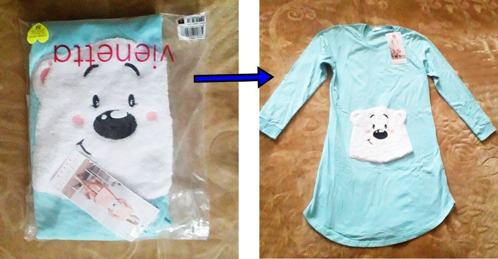 NOWA piżama turecka / koszula nocna – damska lub młodzieżowa