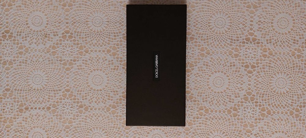Pudełko DOLCE&GABBANA -25,5x12,5x4,5 cm - oryginalne