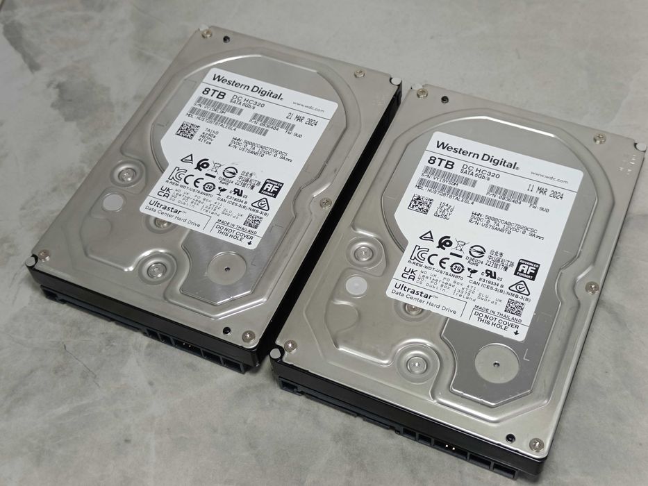 Хард диск HDD Hard WD 8TB DC HC320 7200RPM HUS728T8TALE6L4 2024 РОКУ!