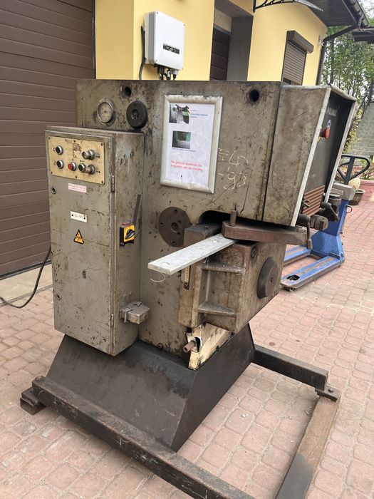 Fazowarka, ukosowarka stacjonarna do blach PULLMAX X 90