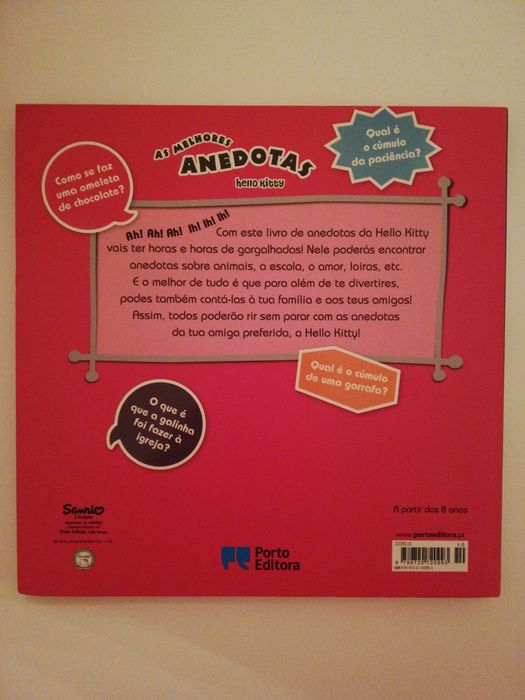 Livro de Anedotas Hello Kitty