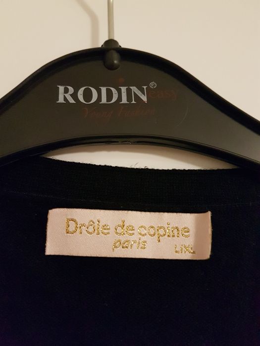 2 czarne sweterki xxs- xs