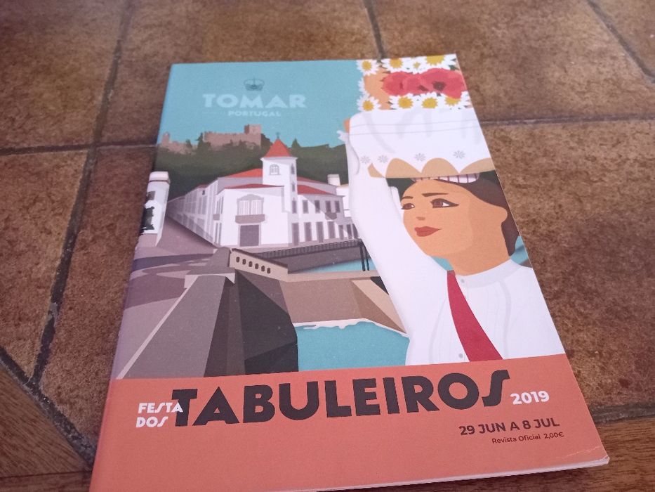 Revistas oficiais festa tabuleiros,  vários anos