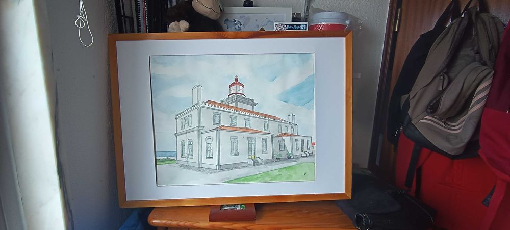 Quadro "o farol" (Duarte Silva)