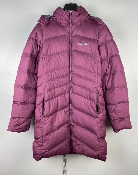 Жіночий зимовий пуховик куртка парка marmot mammut