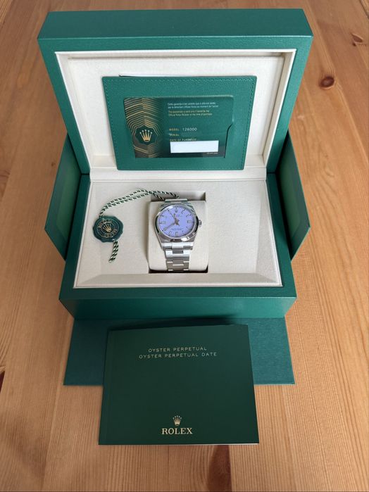 Rolex Oyster Perpetual 36 Lavender Dial 126000 - 2025