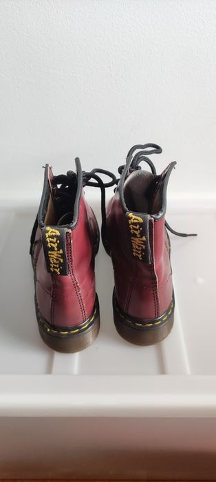 Bota bordeaux Dr. Martens