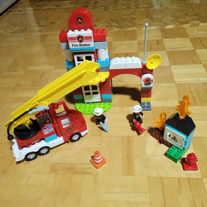 Jak Lego duplo straż pożarna zestaw