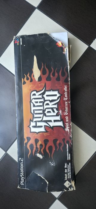 Guitar Hero PS2 Gitara do konsoli